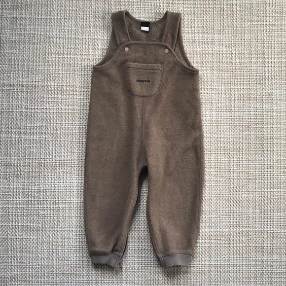Patagonia Fleece Overalls (size 24m)